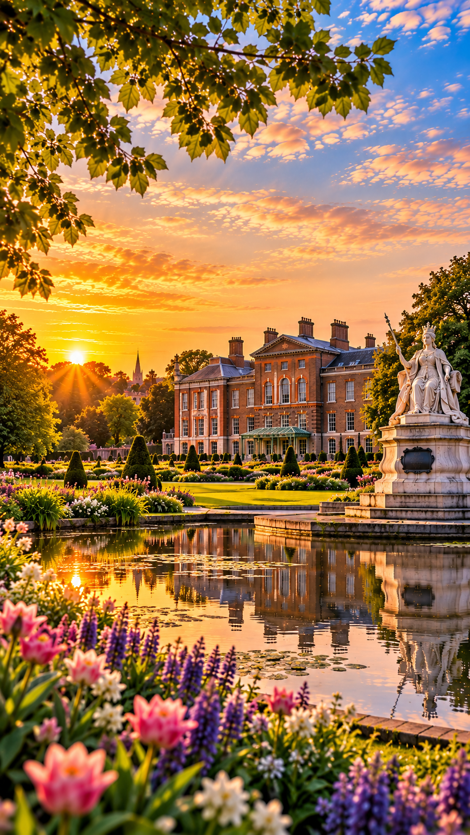London Borough of Kensington and Chelsea with local landmarks, shops and businesses