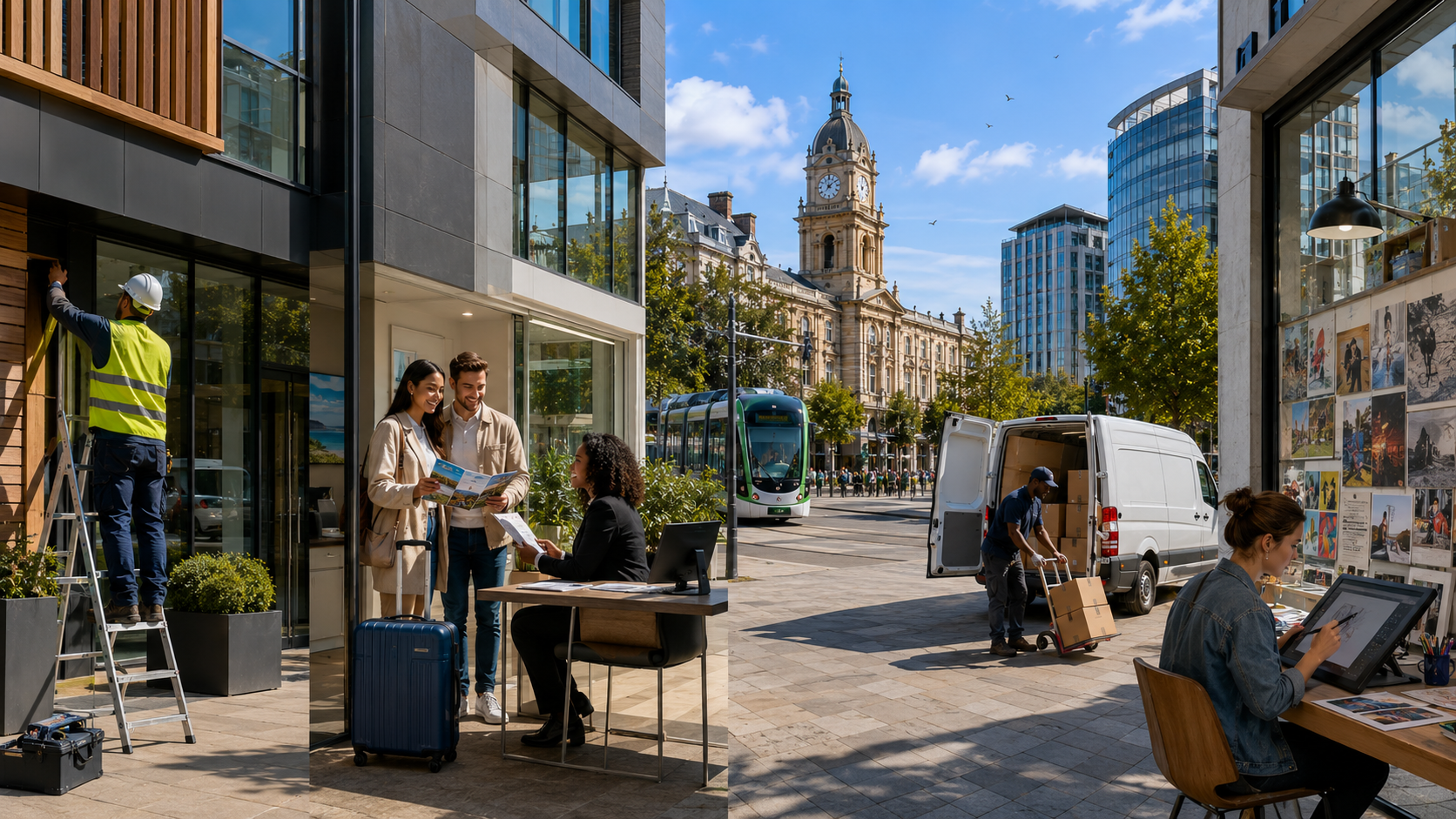 Most popular business categories in the London Borough of Croydon