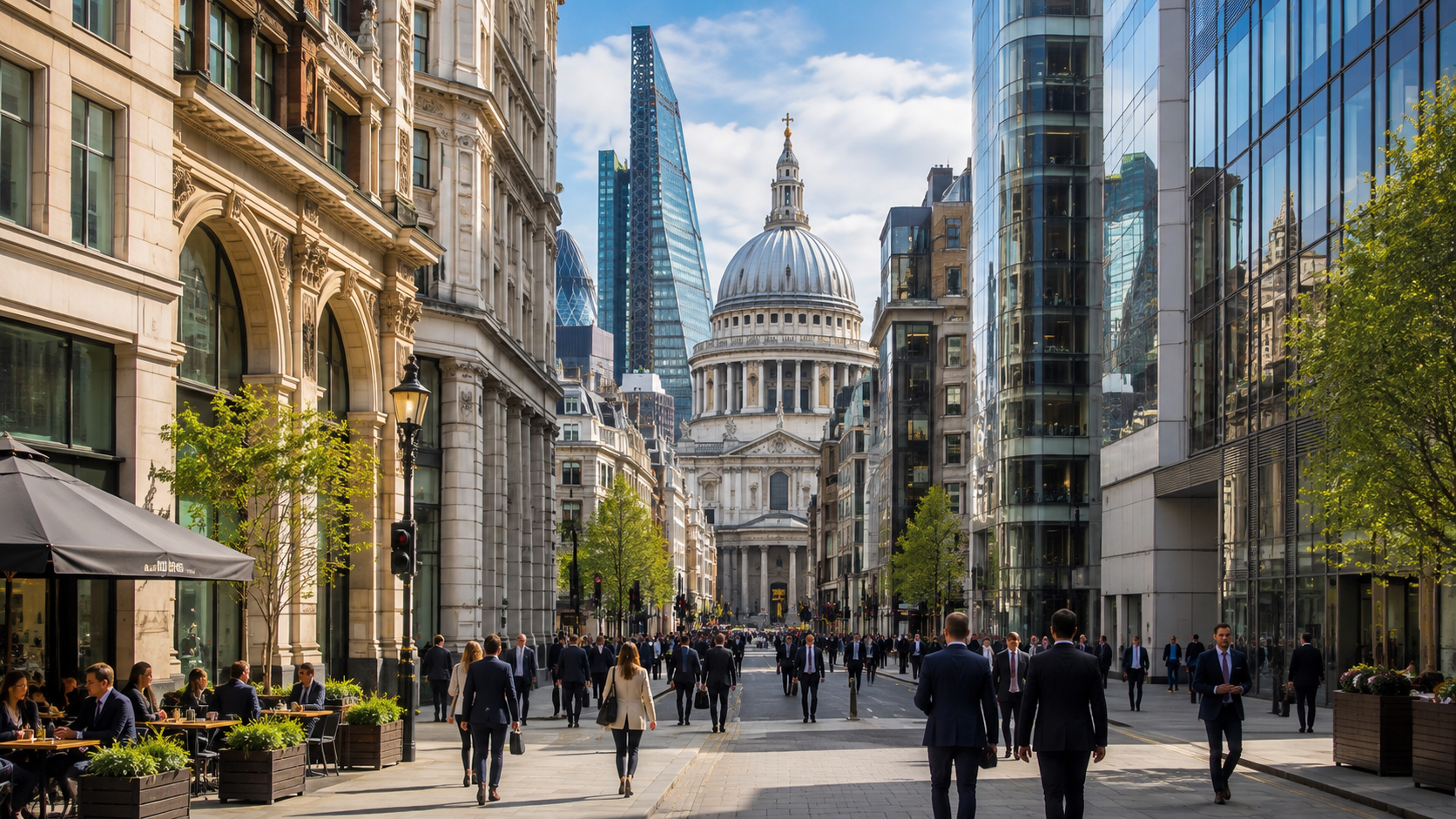 City of London skyline