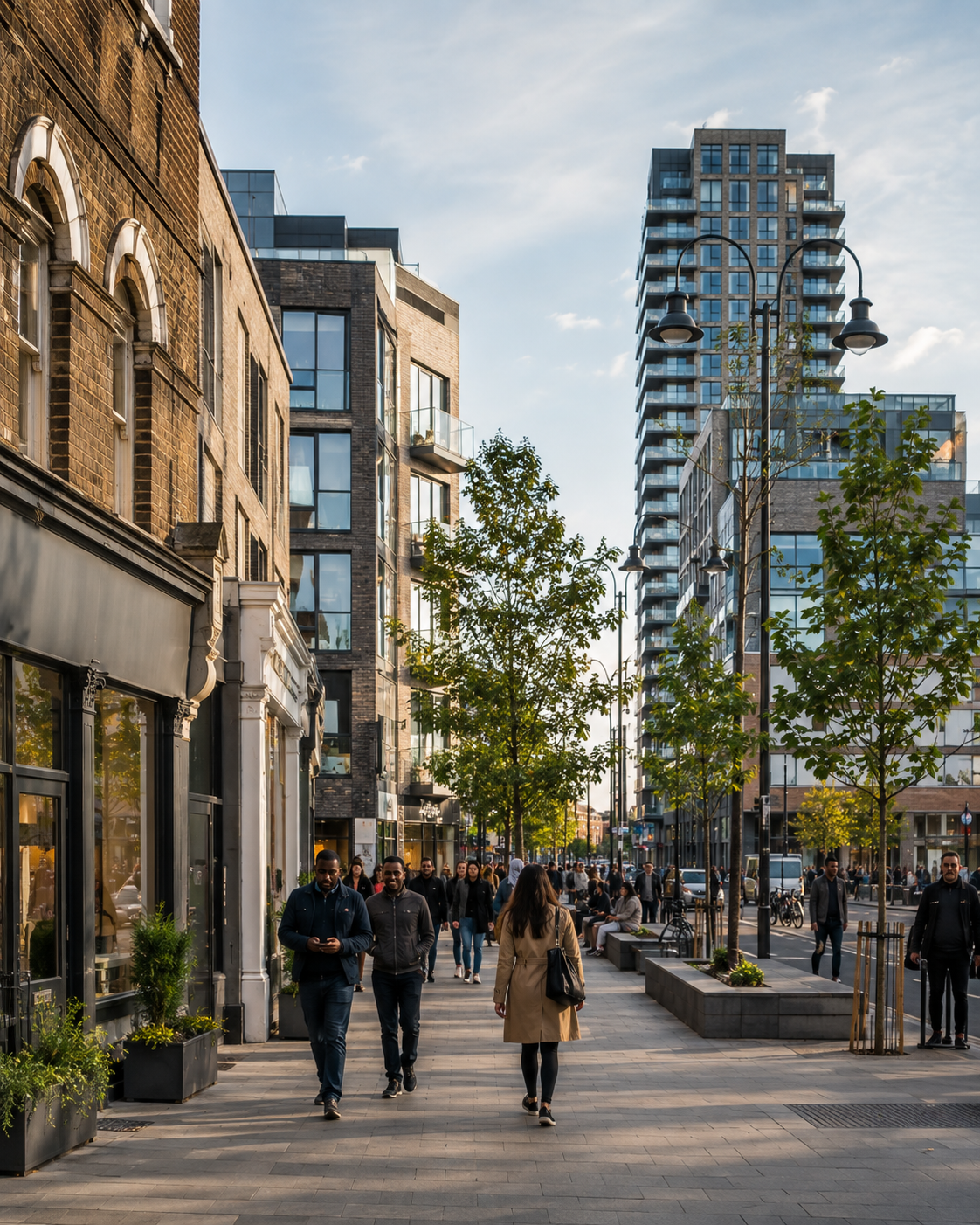 London Borough of Haringey business area with Wood Green, Tottenham and local North London businesses