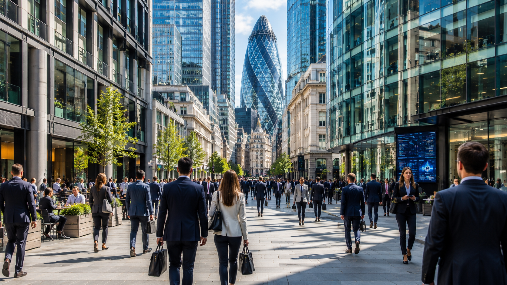 Popular business categories and local companies in the City of London