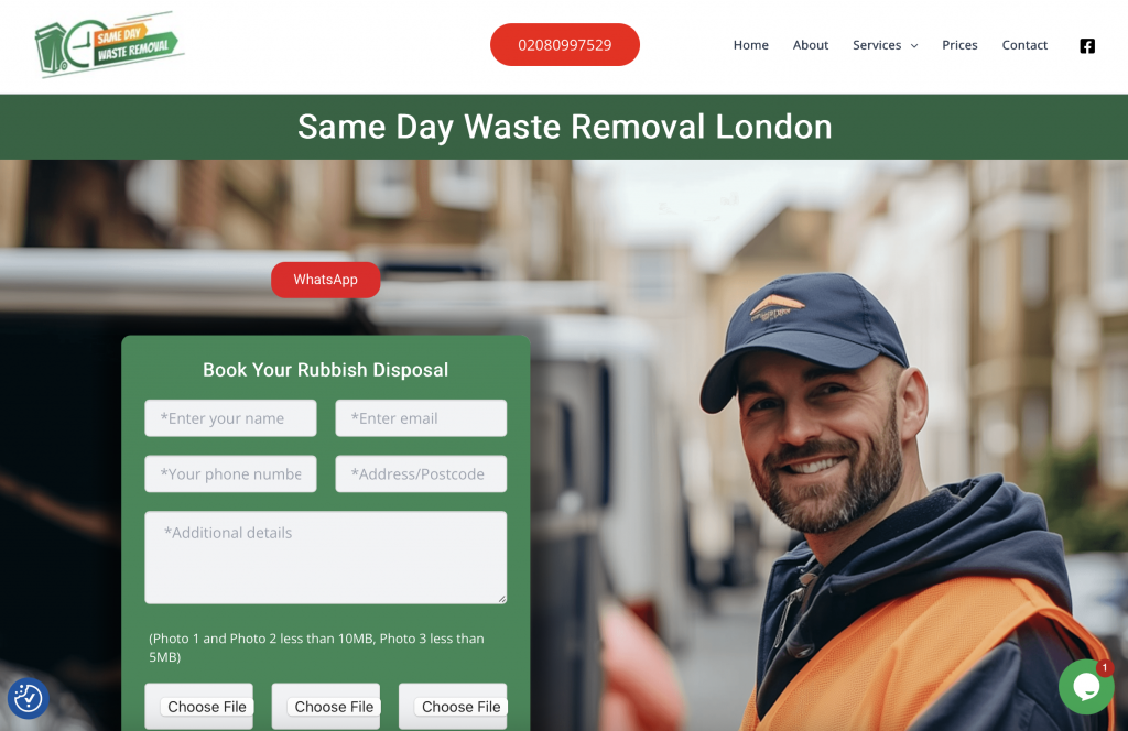 Same Day Waste Removal London
