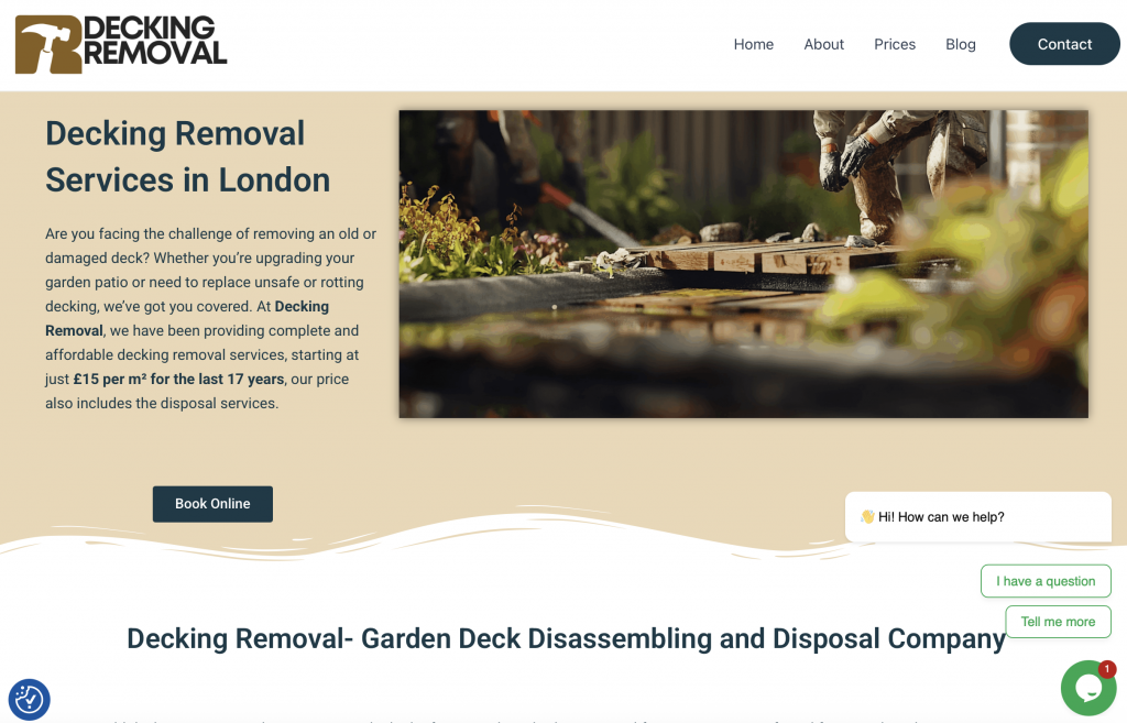 Decking Removal