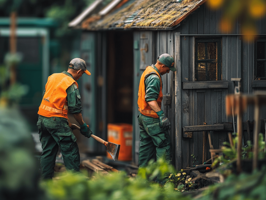 Shed Removal Services in London
